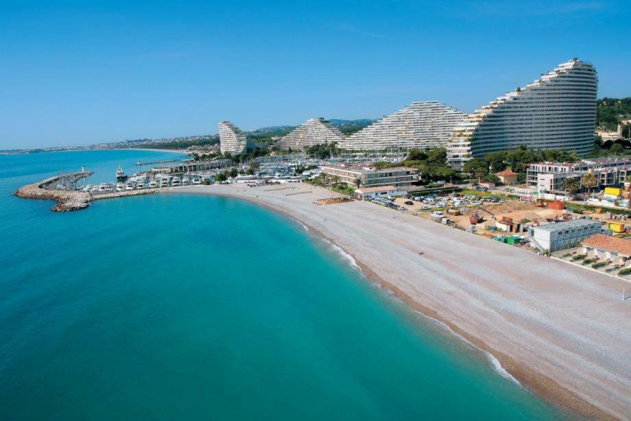 شقة Venus - Climatise - Marina Baie Des Anges فينوف لوبيه المظهر الخارجي الصورة